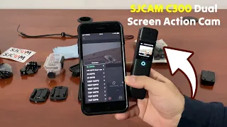 SJCAM C300 Dual Touchscreen 4K Action Camera Tested 🟡 Gadgetify