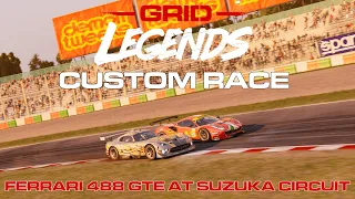 Grid Legends Custom Race: Ferrari 488 GTE at Suzuka Circuit