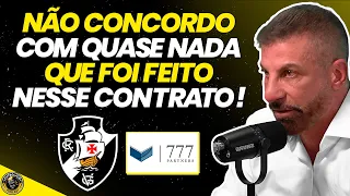 PEDRINHO REVELA INDIGNAÇÃO COM O CONTRATO DA SAF DO VASCO