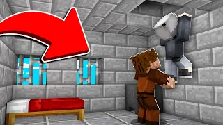 ARKADAŞIM HAPİSTEN KAÇMAMA YARDIM ETTİ! 😱 - Minecraft