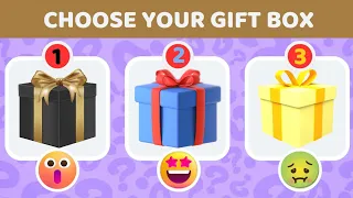 Are you Lucky? Choose your gift box || ✅30 Luxury and food edition 🤩🥳🤮