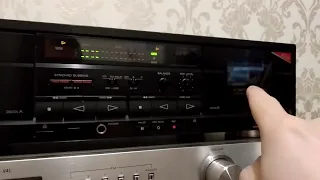 Дека касетна Sony TC-WR 570 Пример работы