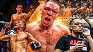 5 Most Memorable Nate Diaz FINISHES In UFC History!