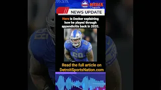 Taylor Decker reveals just how loyal he is to Detroit Lions