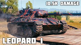 Leopard 1 WoT – 6Kills, 10,5K Damage