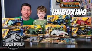 Every Jurassic World 2023 Dino Trackers Dinosaur Toys Unboxing