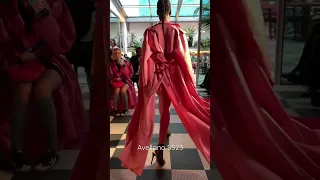 Latex on the Runway in Slow Motion: Avellano SS23 Show