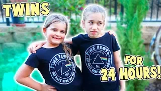 TWINS FOR 24 HOURS! | JKrew