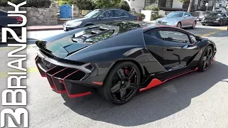 Black & Red Lamborghini Centenario