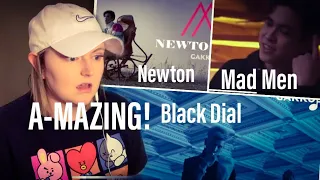 QPOP REACTION ❤️- Black Dial -Сойле / Mad Men - Бас кетедi / NEWTON - AWA (American Reaction)