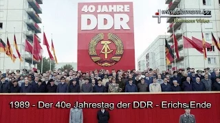 Der 40e Jahrestag der DDR - Erichs Ende (1989)