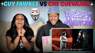 Epic Rap Battles of History "Guy Fawkes vs Che Guevara" REACTION!!!