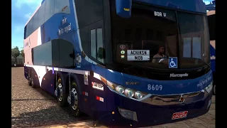 ETS2 v1.28 I EAA Bus v 4.4 Mod ★ Brasilien Bus Map + Passagier ★ brasil Coach  1080p60.....#1