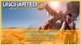 Uncharted 3: Drake`s Deception Remastered | Стрелок эксперт | Трофей  Достижение