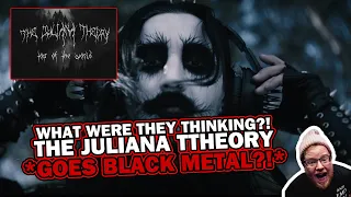 Did The Juliana Theory go black metal and did the track get leaked early?