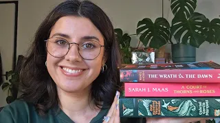 ASMR with some of my favourite books ✨📚 (ft. ACOTAR, tapping, whispering blurbs, fanfic/AO3)