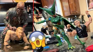 BIGGEST HORROR ACTION FIGURE SETUP EVER! KITCHEN EDITION!