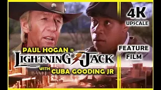 Lightning Jack. 1994. Paul Hogan. Cuba Gooding Jr. Upscaled to 4K. Comedy Western.