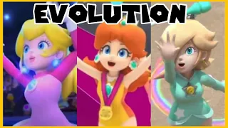 🌼 Evolution Of Peach, Daisy & Rosalina In Mario & Sonic Series 🌼