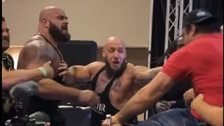 WWE Braun Strowman VS Devon Larratt | Arm Wrestling & Fight 2021 | Adam SCHERR ROID Rage