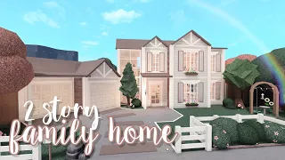 2 story family home ♡ | bloxburg speedbuild | luminto