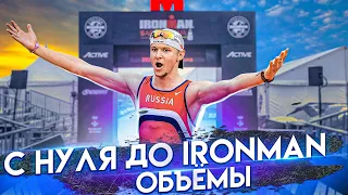 Объёмы при подготовке к IRONMAN? Примеры тренировочных недель.