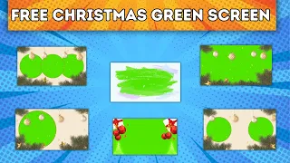 New Green Screen Christmas | New Christmas Green Screen | Christmas Tree Green Screen
