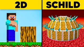 Wusstest du, dass es diese MINECRAFT DINGE wirklich gibt?