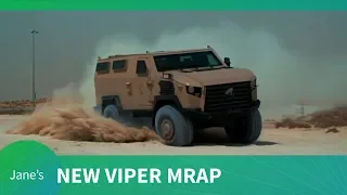 IDEX 2019: Mobile Land Systems range of military vehicles including the new Viper 4x4 MRAP