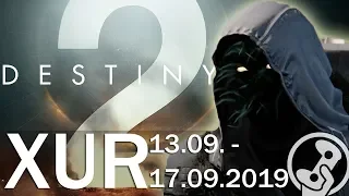 Destiny 2 - Xur - Position vom 13. bis 17. September 2019 - Kaltherz