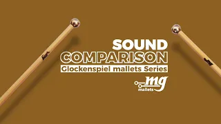 Glockenspiel mallets SOUND COMPARISON - Mg mallets #percussion #glockenspiel #mallets