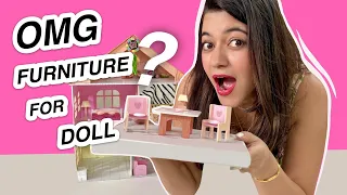 Painting Furniture For Doll House 😱🥹