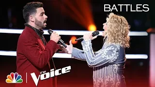 The Voice 2018 Battle - Justin Kilgore vs. Molly Stevens: "Burning House"