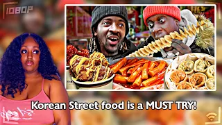 Laviish Sade REACTS to: British rappers shocked by Crazy Korean night market!