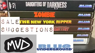 MVD Blue Underground Blu-ray and 4K Sale Suggestions!