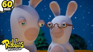 1h Compilation The Night of the Rabbids | RABBIDS INVASION | New episodes | Cartoon for kids