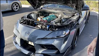 The world's first and only MKV Supra with manual transmission - 2jz swap!