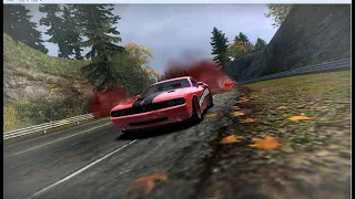 Need For Speed Most Wanted Dodge Challenger "Rampage" SRT-8 Turning