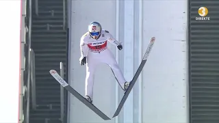 Halvor Egner Granerud very dangerous jump - Obersrtdorf 2022 Ski Flying