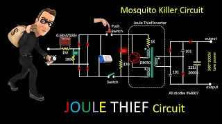 Joule thief Oscillator || Mosquito bat circuit || தமிழில்