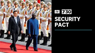 China and Solomon Islands sign a contentious security pact | 7.30