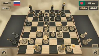 Real Chess 3D | Gameplay ( iOS / ANDROID) ! Lvl 8 ! Queen pawn game