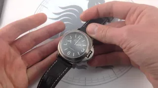 Panerai Luminor Marina Titanium PAM 118 Luxury Watch Review