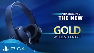 Gold Wireless Headset |  Features and Enhancements | PlayStation