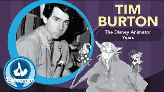 Tim Burton the Disney Animator Years!