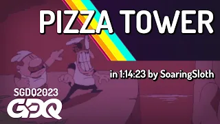 Pizza Tower by SoaringSloth in 1:14:23 - Summer Games Done Quick 2023