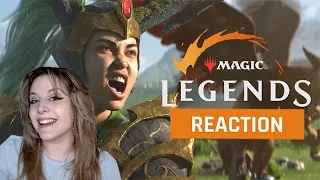 My reaction to the Magic Legends Official Cinematic Trailer | GAMEDAME REACTS
