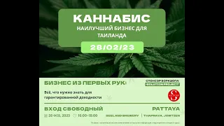 Каннабис - наилучший бизнес для Таиланда