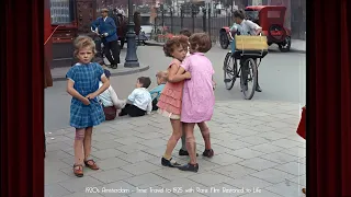 Amsterdam Restored to Life in Amazing 1920s Footage