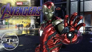 Avengers Endgame Iron Man Suit Gameplay PS5 4K 60FPS Ultra HD HDR